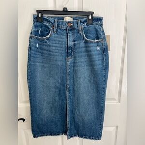 Universal Thread MIDI Denim skirt size 8